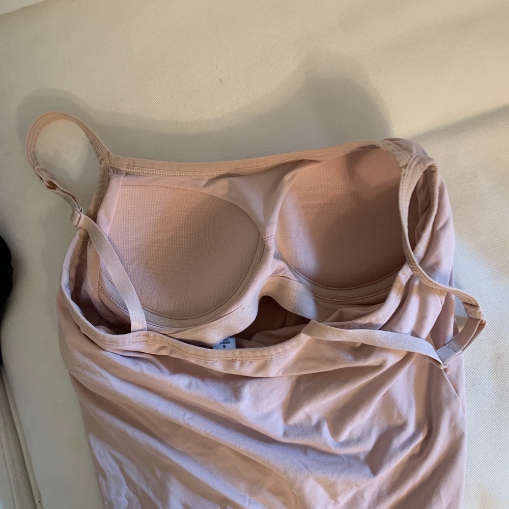 Padded Tan Top Uniqlo